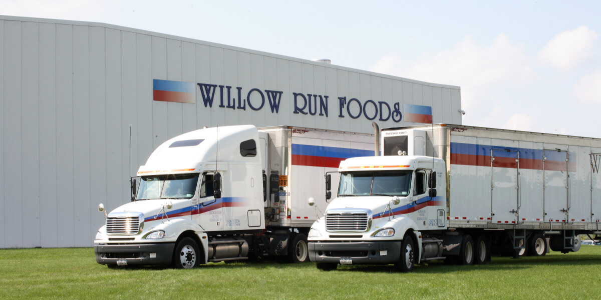 WILLOW RUN FOODS SERVICES CUSTOMERS ACROSS 14 STATES
